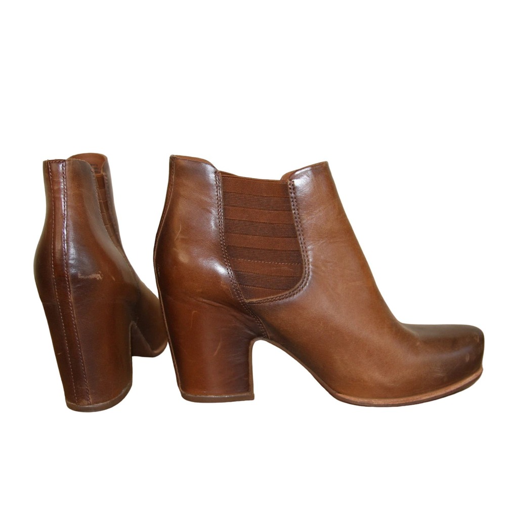 Korkease Shirome Boots, Women's size 10. Leather Bootie Southwestern Western